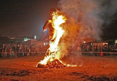 San Juan und Bräuche zum Fest zu Ehren "Johannes des Täufers"