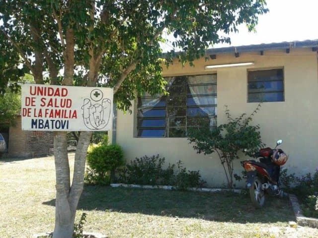 Krankenstation "Puesto de salud" in Hugua sa`yju - Mbatovi