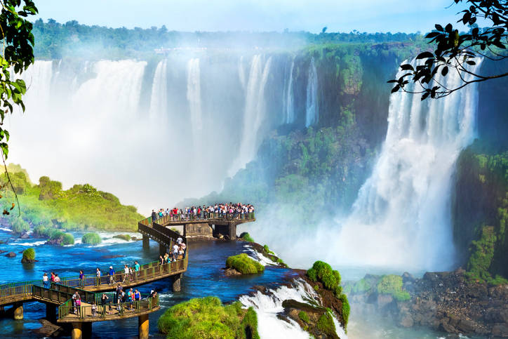 Urlaub an den Wasserfällen von Iguazu