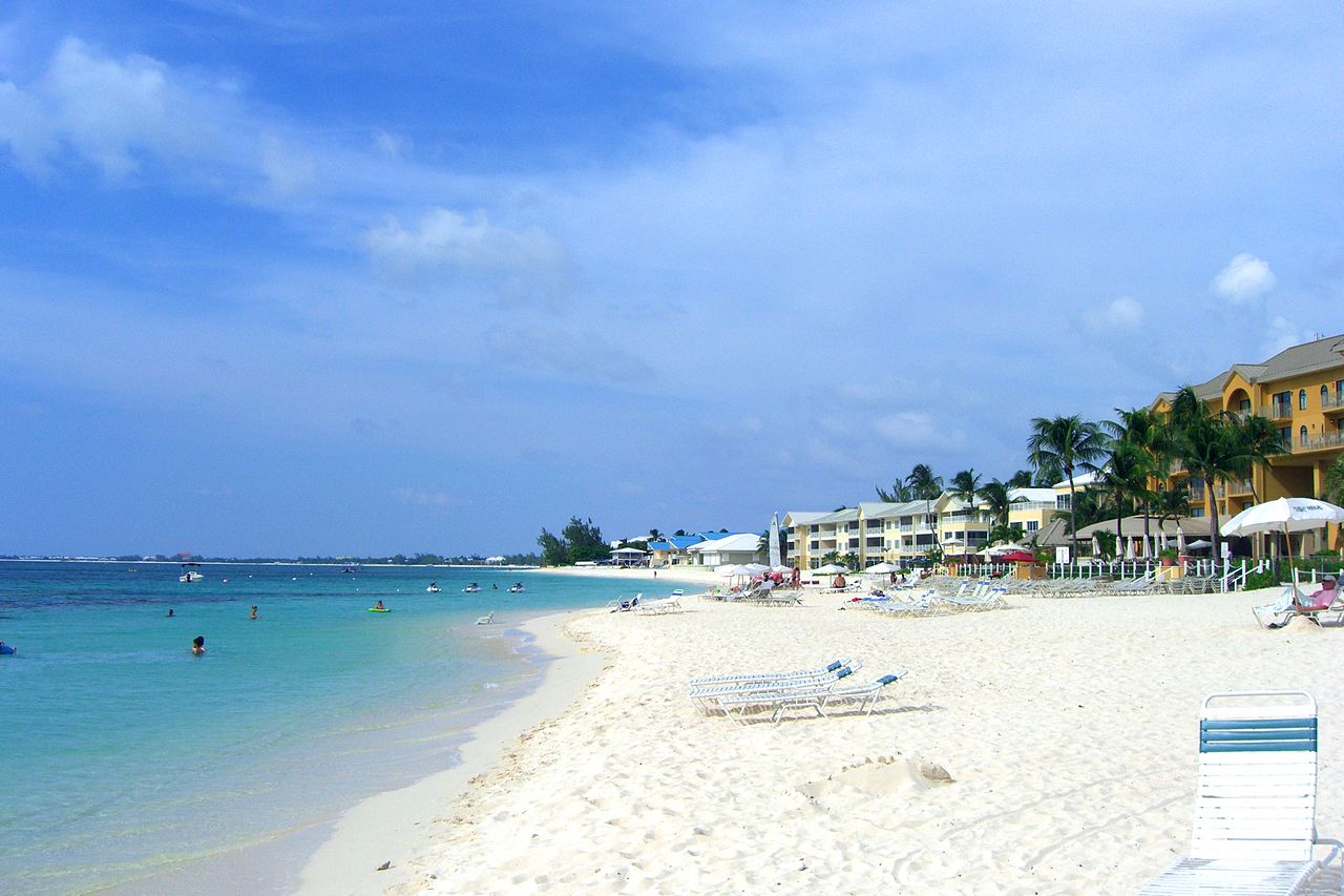 Seven-Mile-Beach auf Grand Cayman