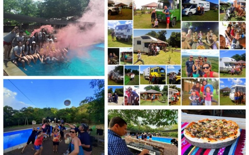 Sind Sie daran interessiert, in den Tourismus in Paraguay zu investieren? Sehr gute Rendite für diesen Campingplatz in La Colmena, mit 4,5 ha Land